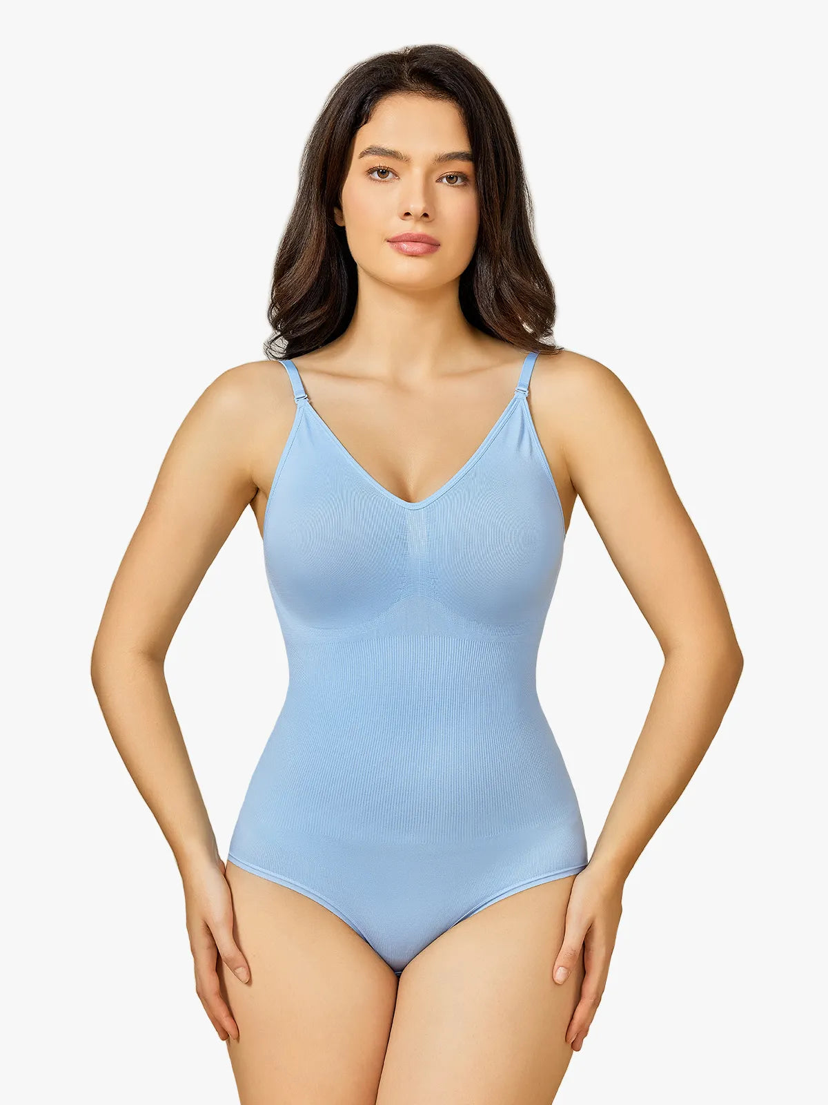 בגד גוף כתפיות דקות מחטב