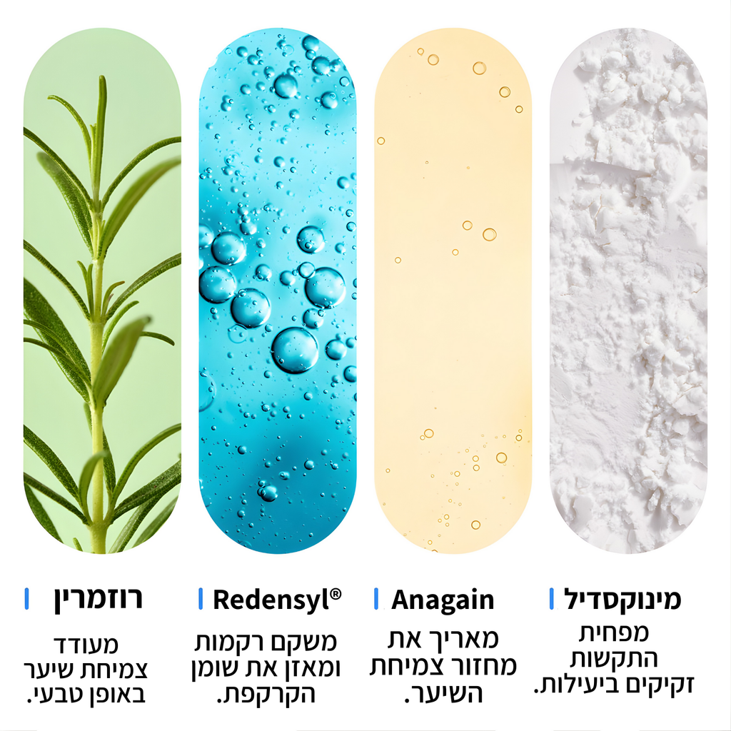 צמיחת שיער של שורשים+